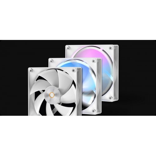 Набор кулеров для корпуса Ocypus Delta F12 ARGB 3 in 1 (DELTA-F12-WH3AM00X-GL) White купить в Украине: Киев, Днепр, Харьков, Одесса  | Проверка совместимости, низкая цена, отзывы, характеристики от TELEMART фото