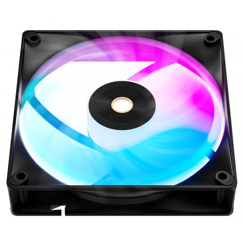 Кулер для корпуса Ocypus Delta F12 ARGB (DELTA-F12-BK1AM00X-GL) Black купить в Украине: Киев, Днепр, Харьков, Одесса  | Проверка совместимости, низкая цена, отзывы, характеристики от TELEMART фото