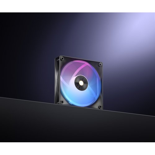 Кулер для корпуса Ocypus Delta F12 ARGB (DELTA-F12-BK1AM00X-GL) Black купить в Украине: Киев, Днепр, Харьков, Одесса  | Проверка совместимости, низкая цена, отзывы, характеристики от TELEMART фото