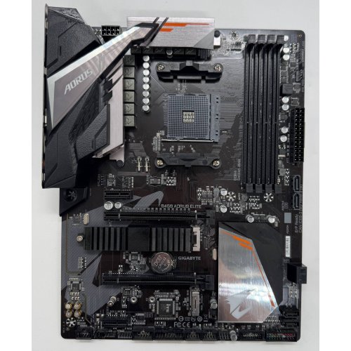 Материнская плата Gigabyte B450 AORUS ELITE (sAM4, AMD B450) (Восстановлено продавцом, 885630) купить в Украине: Киев, Днепр, Харьков, Одесса  | Проверка совместимости, низкая цена, отзывы, характеристики от TELEMART фото