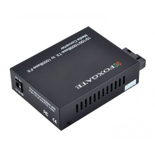 Медиаконвертер FoxGate EC-Q-1G-1SM-1310nm-20 купити в Україні: Київ, Львів, Хмельницький, Тернопіль, Івано-Франківськ | Низька ціна, відгуки, характеристики від TELEMART фото