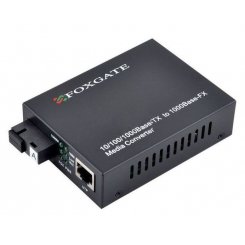 Медиаконвертер FoxGate EC-Q-1G-1SM-1310nm-20-LFP