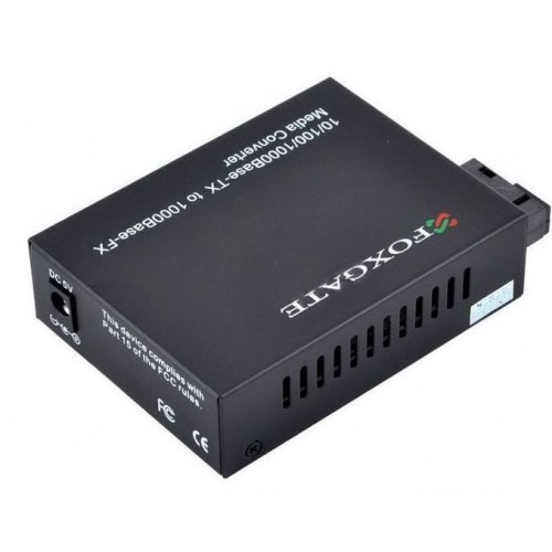 Медиаконвертер FoxGate EC-Q-1G-1SM-1310nm-20-LFP купити в Україні: Київ, Львів, Хмельницький, Тернопіль, Івано-Франківськ | Низька ціна, відгуки, характеристики від TELEMART фото