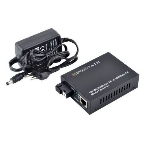 Медиаконвертер FoxGate EC-Q-1G-1SM-1310nm-20-LFP купити в Україні: Київ, Львів, Хмельницький, Тернопіль, Івано-Франківськ | Низька ціна, відгуки, характеристики від TELEMART фото