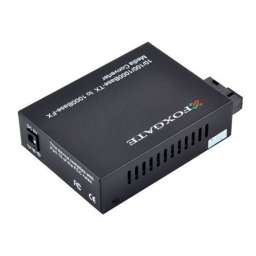Медиаконвертер FoxGate EC-Q-1G-1SM-1550nm-20 купити в Україні: Київ, Львів, Хмельницький, Тернопіль, Івано-Франківськ | Низька ціна, відгуки, характеристики від TELEMART фото