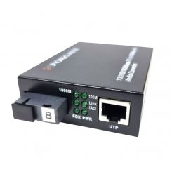 Медиаконвертер FoxGate EC-Q-1G-1SM-1550nm-20-LFP