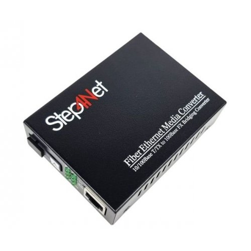 Медиаконвертер Step4Net MC-R-0,1-1SM-1310nm-20 купити в Україні: Київ, Львів, Хмельницький, Тернопіль, Івано-Франківськ | Низька ціна, відгуки, характеристики від TELEMART фото