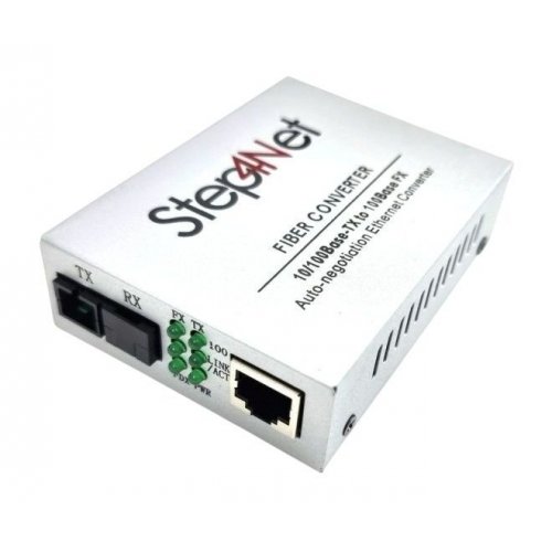 Медиаконвертер Step4Net MC-D-0,1-1SM-1550nm-20 купити в Україні: Київ, Львів, Хмельницький, Тернопіль, Івано-Франківськ | Низька ціна, відгуки, характеристики від TELEMART фото