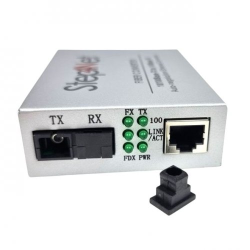 Медиаконвертер Step4Net MC-D-0,1-1SM-1550nm-20 купити в Україні: Київ, Львів, Хмельницький, Тернопіль, Івано-Франківськ | Низька ціна, відгуки, характеристики від TELEMART фото