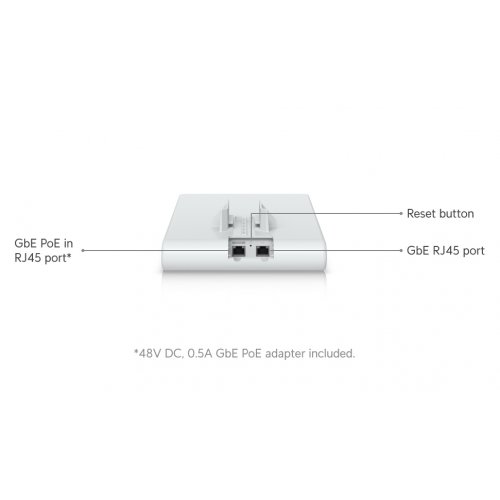 Wi-Fi точка доступу Ubiquiti U6 Mesh Pro (U6-MESH-PRO) купити в Україні: Київ, Львів, Хмельницький, Тернопіль, Івано-Франківськ | Низька ціна, відгуки, характеристики від TELEMART фото