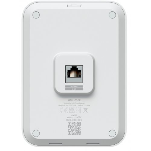 Wi-Fi точка доступу Ubiquiti U7 In-Wall (U7-IW) купити в Україні: Київ, Львів, Хмельницький, Тернопіль, Івано-Франківськ | Низька ціна, відгуки, характеристики від TELEMART фото
