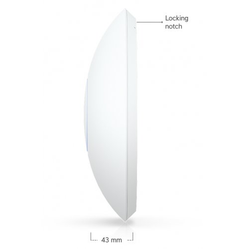 Wi-Fi точка доступу Ubiquiti U7 Long-Range (U7-LR) купити в Україні: Київ, Львів, Хмельницький, Тернопіль, Івано-Франківськ | Низька ціна, відгуки, характеристики від TELEMART фото