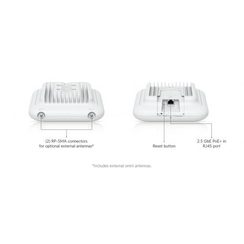 Wi-Fi точка доступу Ubiquiti U7 Outdoor (U7-OUTDOOR) купити в Україні: Київ, Львів, Хмельницький, Тернопіль, Івано-Франківськ | Низька ціна, відгуки, характеристики від TELEMART фото