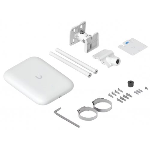 Wi-Fi точка доступу Ubiquiti U7 Pro Outdoor (U7-PRO-OUTDOOR) купити в Україні: Київ, Львів, Хмельницький, Тернопіль, Івано-Франківськ | Низька ціна, відгуки, характеристики від TELEMART фото