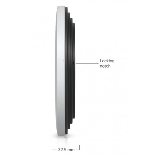 Wi-Fi точка доступу Ubiquiti U7 Pro XGS (U7-PRO-XGS) купити в Україні: Київ, Львів, Хмельницький, Тернопіль, Івано-Франківськ | Низька ціна, відгуки, характеристики від TELEMART фото