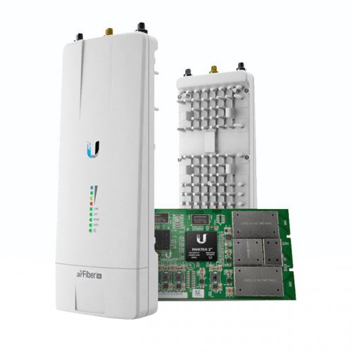 Wi-Fi точка доступу Ubiquiti airFiber 5X HD (AF-5XHD) купити в Україні: Київ, Львів, Хмельницький, Тернопіль, Івано-Франківськ | Низька ціна, відгуки, характеристики від TELEMART фото