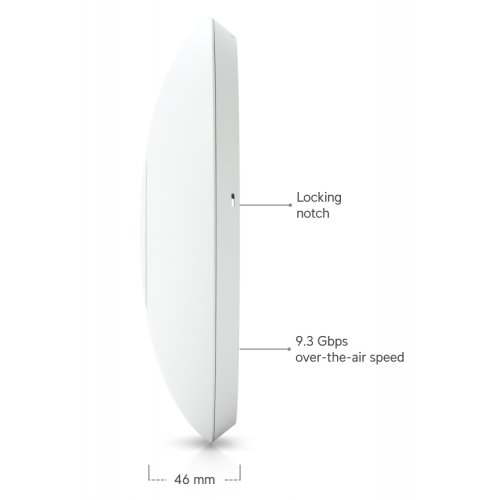 Wi-Fi точка доступу Ubiquiti U7 Pro 5-pack (U7-PRO-5) купити в Україні: Київ, Львів, Хмельницький, Тернопіль, Івано-Франківськ | Низька ціна, відгуки, характеристики від TELEMART фото
