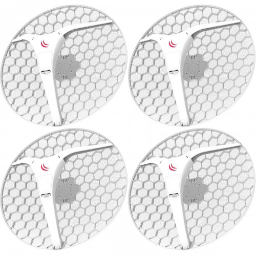 Точка доступу Mikrotik LHG XL HP5 4-pack (RBLHG-5HPnD-XL4pack) купити в Україні: Київ, Львів, Хмельницький, Тернопіль, Івано-Франківськ | Низька ціна, відгуки, характеристики від TELEMART фото