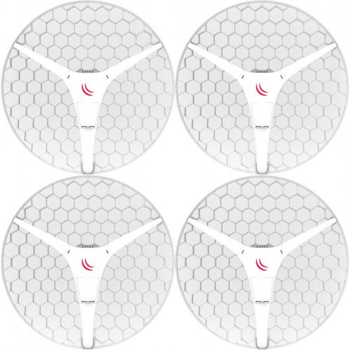 Точка доступу Mikrotik LHG XL HP5 4-pack (RBLHG-5HPnD-XL4pack) купити в Україні: Київ, Львів, Хмельницький, Тернопіль, Івано-Франківськ | Низька ціна, відгуки, характеристики від TELEMART фото