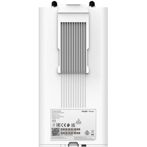 Точка доступу Ruijie Reyee RG-AirMetro550G-B купити в Україні: Київ, Львів, Хмельницький, Тернопіль, Івано-Франківськ | Низька ціна, відгуки, характеристики від TELEMART фото