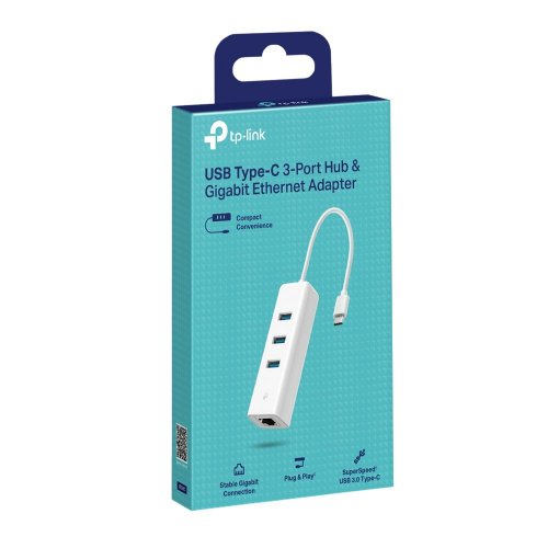 Сетевая карта TP-LINK UE330C купить в Украине: Киев, Днепр, Харьков, Одесса  | Низкая цена, отзывы, характеристики от TELEMART фото
