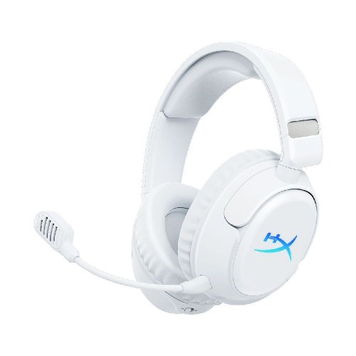 Наушники HyperX Cloud Flight 2 Wireless (B5VC5AA) White купить в Украине: Киев, Днепр, Харьков, Одесса  | Низкая цена, отзывы, характеристики от TELEMART фото