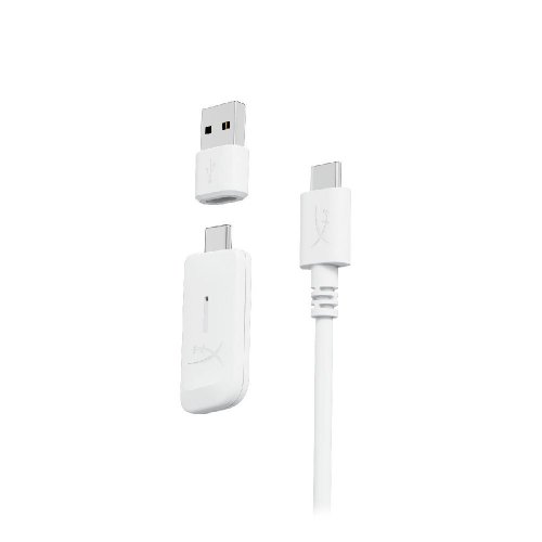 Наушники HyperX Cloud Flight 2 Wireless (B5VC5AA) White купить в Украине: Киев, Днепр, Харьков, Одесса  | Низкая цена, отзывы, характеристики от TELEMART фото
