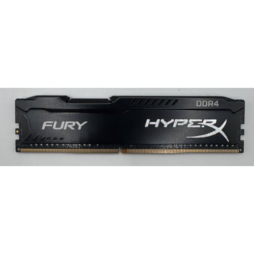 Озп HyperX DDR4 8GB 2666Mhz Fury Black (HX426C16FB2/8) (Відновлено продавцем, 885778) купити в Україні: Київ, Львів, Хмельницький, Тернопіль, Івано-Франківськ | Перевірка сумісності, низька ціна, відгуки, характеристики від TELEMART фото