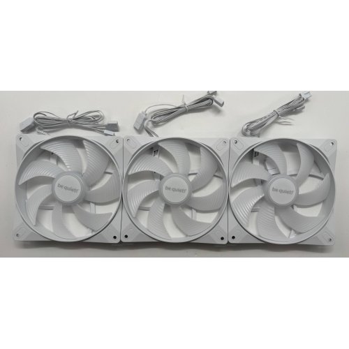Набор кулеров для корпуса Be Quiet! Light Wings LX 140 PWM Triple-Pack (BL128) White (Восстановлено продавцом, 885789) купить в Украине: Киев, Днепр, Харьков, Одесса  | Проверка совместимости, низкая цена, отзывы, характеристики от TELEMART фото