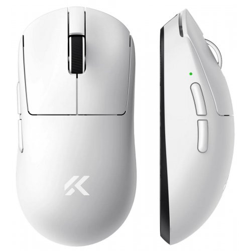 Уценка мышка MCHOSE A7 V2 Ultra Plus Wireless (MC-A7V2-10) White (Вскрытая упаковка, 885828) купить в Украине: Киев, Днепр, Харьков, Одесса  | Низкая цена, отзывы, характеристики от TELEMART фото