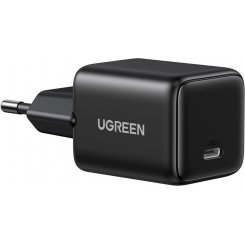 Уценка сетевое зарядное устройство Ugreen X513 GaN USB Type-C 30W (65007) Black (Повреждена упаковка, 885831)
