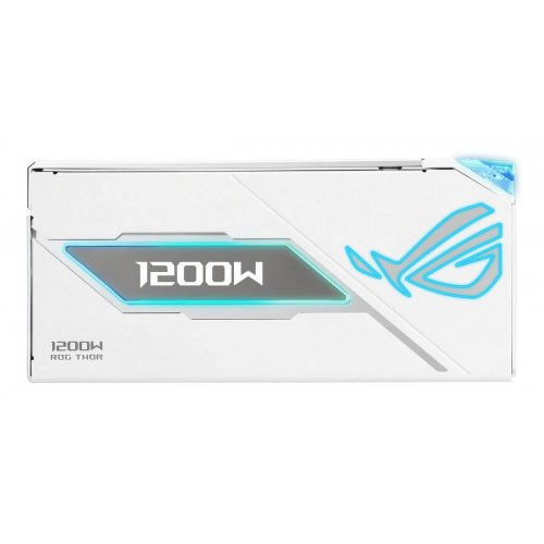 Блок питания Asus ROG Thor 1200W Platinum III ROG Equalizer (90YE00V9-B0NA00) White купить в Украине: Киев, Днепр, Харьков, Одесса  | Проверка совместимости, низкая цена, отзывы, характеристики от TELEMART фото