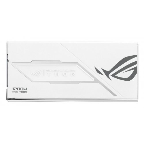 Блок питания Asus ROG Thor 1200W Platinum III ROG Equalizer (90YE00V9-B0NA00) White купить в Украине: Киев, Днепр, Харьков, Одесса  | Проверка совместимости, низкая цена, отзывы, характеристики от TELEMART фото