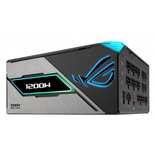 Блок питания Asus ROG Thor 1200W Platinum III ROG Equalizer (90YE00V7-B0NA00) Black купить в Украине: Киев, Днепр, Харьков, Одесса  | Проверка совместимости, низкая цена, отзывы, характеристики от TELEMART фото