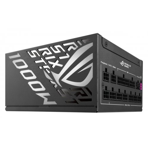 Блок питания Asus ROG Strix 1000W Platinum ROG Equalizer (90YE00W7-B0NA00) Black купить в Украине: Киев, Днепр, Харьков, Одесса  | Проверка совместимости, низкая цена, отзывы, характеристики от TELEMART фото