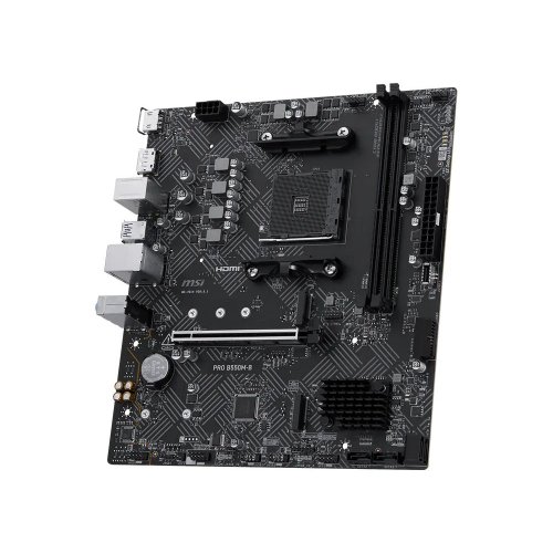 Материнська плата MSI PRO B550M-B (sAM4, AMD B550) купити в Україні: Київ, Львів, Хмельницький, Тернопіль, Івано-Франківськ | Перевірка сумісності, низька ціна, відгуки, характеристики від TELEMART фото