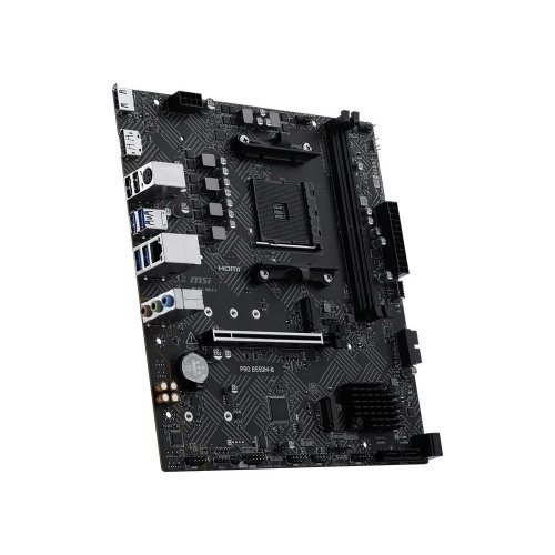 Материнська плата MSI PRO B550M-B (sAM4, AMD B550) купити в Україні: Київ, Львів, Хмельницький, Тернопіль, Івано-Франківськ | Перевірка сумісності, низька ціна, відгуки, характеристики від TELEMART фото