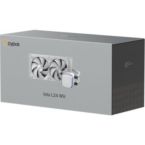 Готова СВО Ocypus Iota L24 (IOTA-L24-WH2ANWNN00X-GL) White купити в Україні: Київ, Львів, Хмельницький, Тернопіль, Івано-Франківськ | Перевірка сумісності, низька ціна, відгуки, характеристики від TELEMART фото