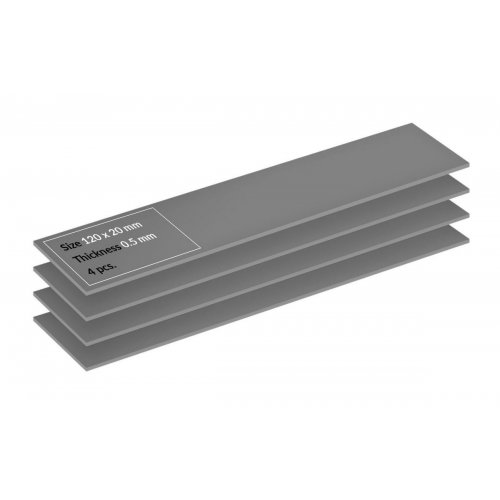 Термопрокладка Arctic Thermal Pad TP-4 120x20x0.5mm 4 in 1 kit (ACTPD00065A) купити в Україні: Київ, Львів, Хмельницький, Тернопіль, Івано-Франківськ | Низька ціна, відгуки, характеристики від TELEMART фото