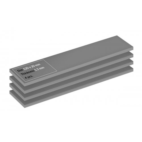 Термопрокладка Arctic Thermal Pad TP-4 120x20x1.5mm 4 in 1 kit (ACTPD00067A) купить в Украине: Киев, Днепр, Харьков, Одесса  | Низкая цена, отзывы, характеристики от TELEMART фото