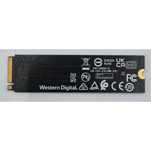 Ssd-диск Western Digital Black SN770 2TB M.2 (2280 PCI-E) (WDS200T3X0E) (Відновлено продавцем, 885971) купити в Україні: Київ, Львів, Хмельницький, Тернопіль, Івано-Франківськ | Перевірка сумісності, низька ціна, відгуки, характеристики від TELEMART фото
