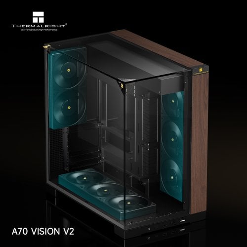 Корпус Thermalright TR-A70 Vision V2 без БП Black купить в Украине | Telemart фото
