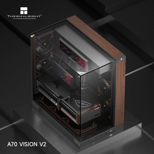 Корпус Thermalright TR-A70 Vision V2 без БП Black купить в Украине | Telemart фото