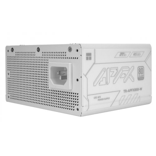 Блок живлення Thermalright APFX-850 850W (TR-APFX 850-W) White купити в Україні: Київ, Львів, Хмельницький, Тернопіль, Івано-Франківськ | Перевірка сумісності, низька ціна, відгуки, характеристики від TELEMART фото