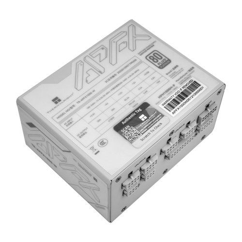 Блок живлення Thermalright APFX-1000 1000W (TR-APFX 1000-W) White купити в Україні: Київ, Львів, Хмельницький, Тернопіль, Івано-Франківськ | Перевірка сумісності, низька ціна, відгуки, характеристики від TELEMART фото