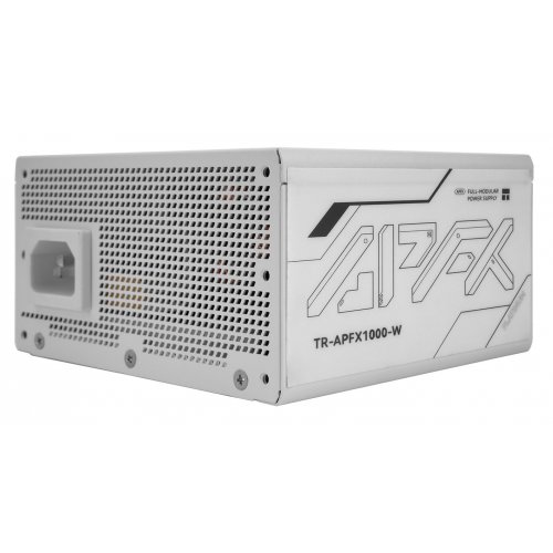 Блок живлення Thermalright APFX-1000 1000W (TR-APFX 1000-W) White купити в Україні: Київ, Львів, Хмельницький, Тернопіль, Івано-Франківськ | Перевірка сумісності, низька ціна, відгуки, характеристики від TELEMART фото