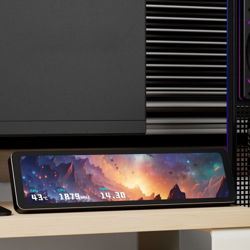 Экран Thermalright Trofeo Vision 11.3" LCD Black купить в Украине: Киев, Днепр, Харьков, Одесса  | Низкая цена, отзывы, характеристики от TELEMART фото