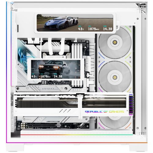 Екран Thermalright Trofeo Vision 11.3" LCD White купити в Україні | Telemart фото