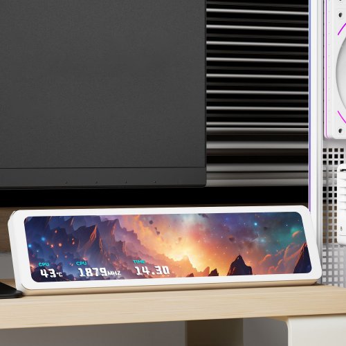 Екран Thermalright Trofeo Vision 11.3" LCD White купити в Україні | Telemart фото