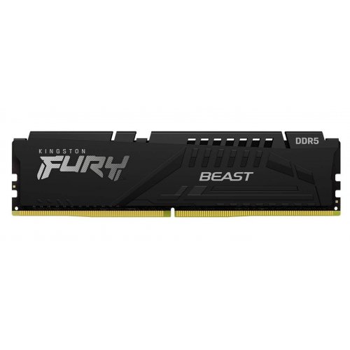 Уцінка озп Kingston DDR5 16GB 5600Mhz FURY Beast Black (KF556C40BB-16) (Розкрита упаковка, 886000) купити в Україні: Київ, Львів, Хмельницький, Тернопіль, Івано-Франківськ | Перевірка сумісності, низька ціна, відгуки, характеристики від TELEMART фото